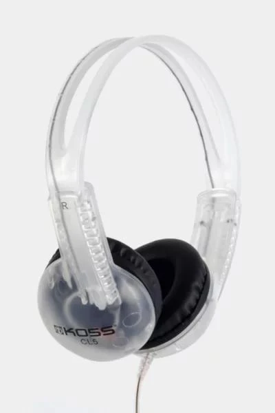 商品Koss|Koss CL/5 Clear On-Ear Headphones,价格¥143,第2张图片详细描述