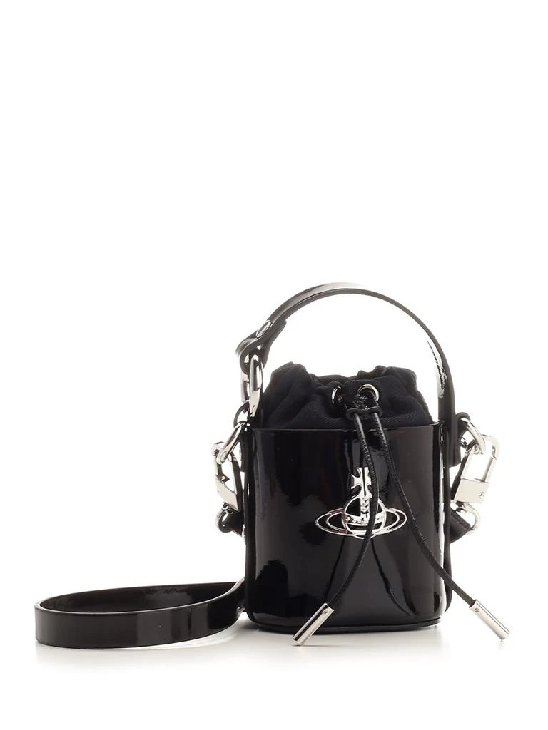 商品Vivienne Westwood|女式 西太后 闪亮迷你雏菊水桶包,价格¥2040,第2张图片详细描述