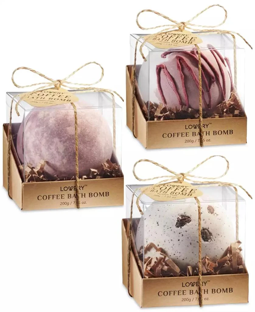 商品Lovery|3-Pc. Coffee Bath Bomb Set,价格¥203,第1张图片