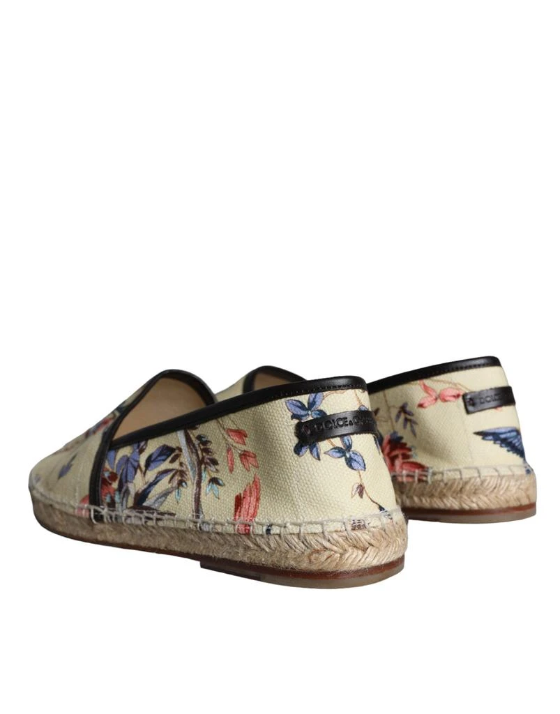 商品Dolce & Gabbana|Floral Canvas Espadrilles Slip On Men's Shoes,价格¥2097,第4张图片详细描述