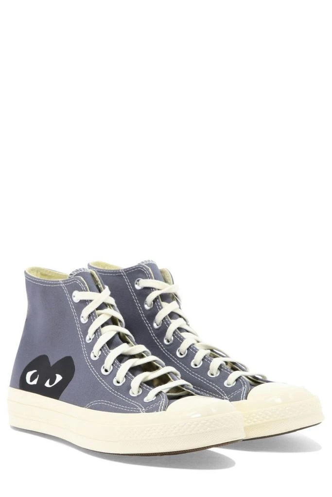 商品Comme des Garcons|Comme des Garçons Play X Converse Heart Print High-Top Sneakers,价格¥1090,第3张图片详细描述