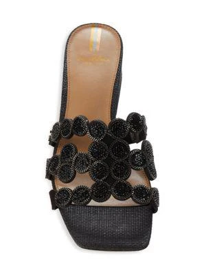 商品Sam Edelman|Winter Embellished Strap Sandals,价格¥487,第5张图片详细描述