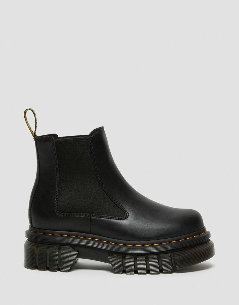 商品Dr. Martens|Dr Martens Audrick Chelsea chunky flat chelsea boot in black,价格¥1684,第2张图片详细描述