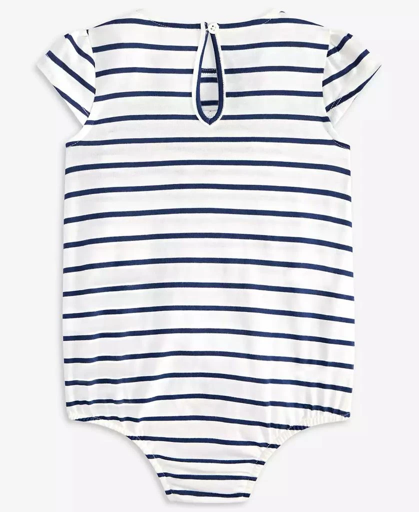 商品First Impressions|Baby Girls Striped Cotton Sunsuit, Created for Macy's,价格¥68,第2张图片详细描述