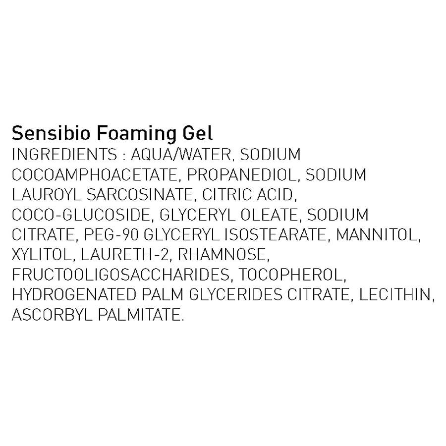 Sensibio Micellar Cleansing Makeup Removing Foaming Gel-Sensitive Skin商品第3张图片规格展示