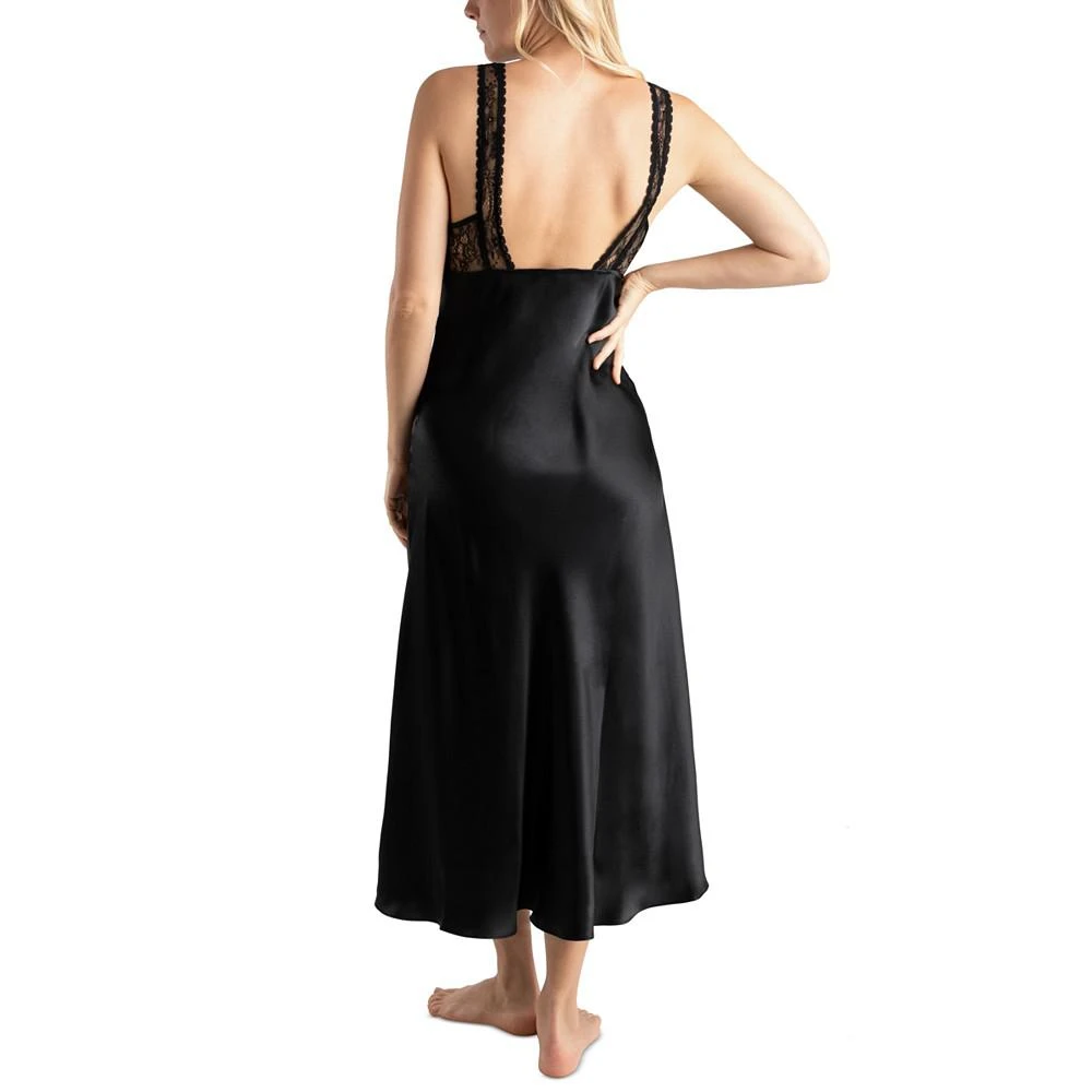 商品Linea Donatella|Women's Enchante Lace & Satin Nightgown,价格¥196,第2张图片详细描述