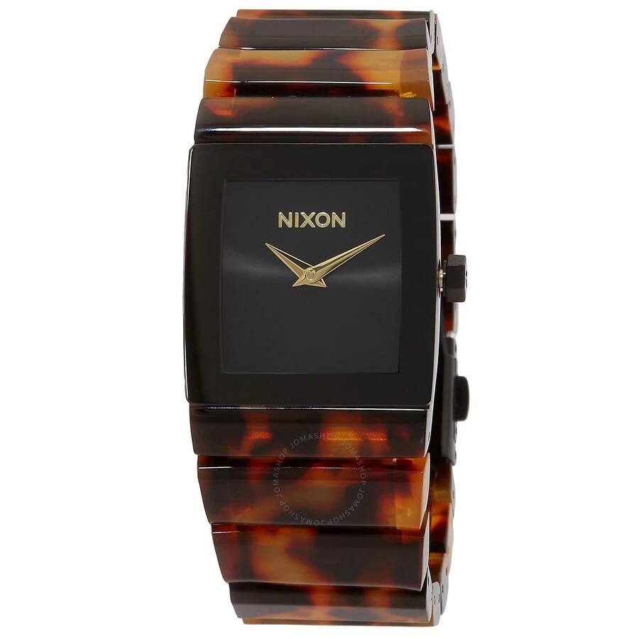 商品Nixon|Lynx Acetate Quartz Black Dial Ladies Watch A1259-647-00,价格¥893,第1张图片