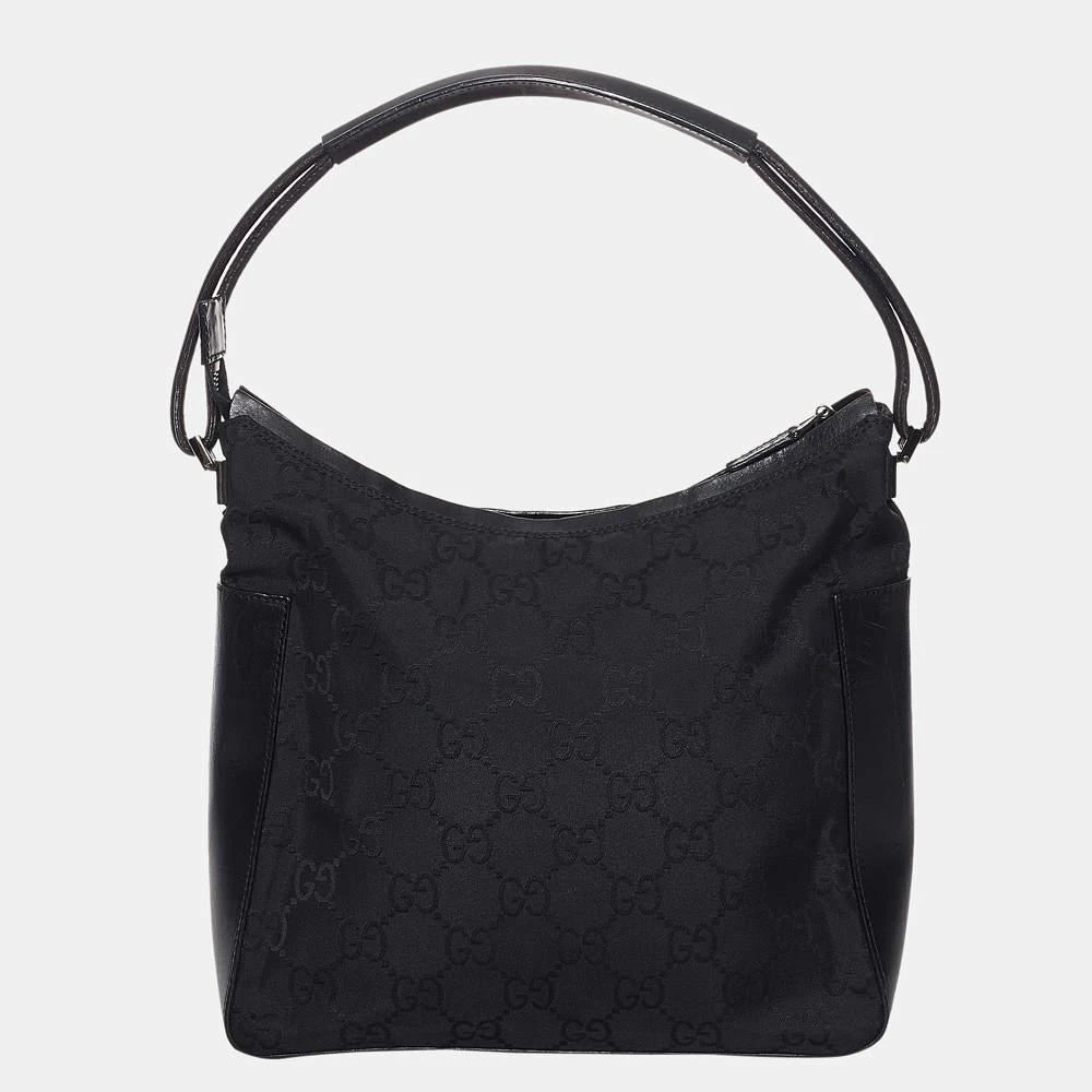 商品[二手商品] Gucci|Gucci Black GG Canvas Shoulder Bag,价格¥4072,第3张图片详细描述