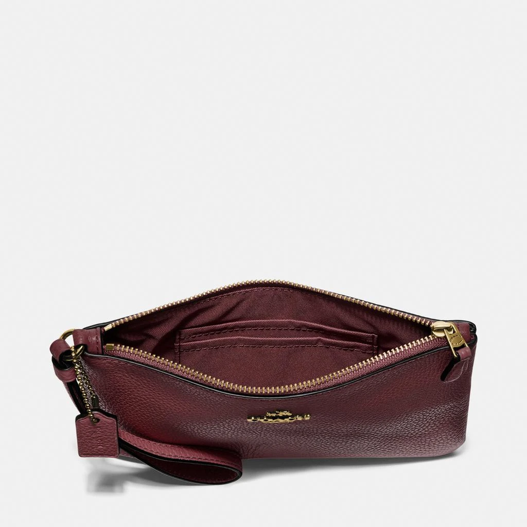 商品Coach|Coach Women's Signature Jacquard Small Wristlet - Stone Ivory,价格¥525,第4张图片详细描述