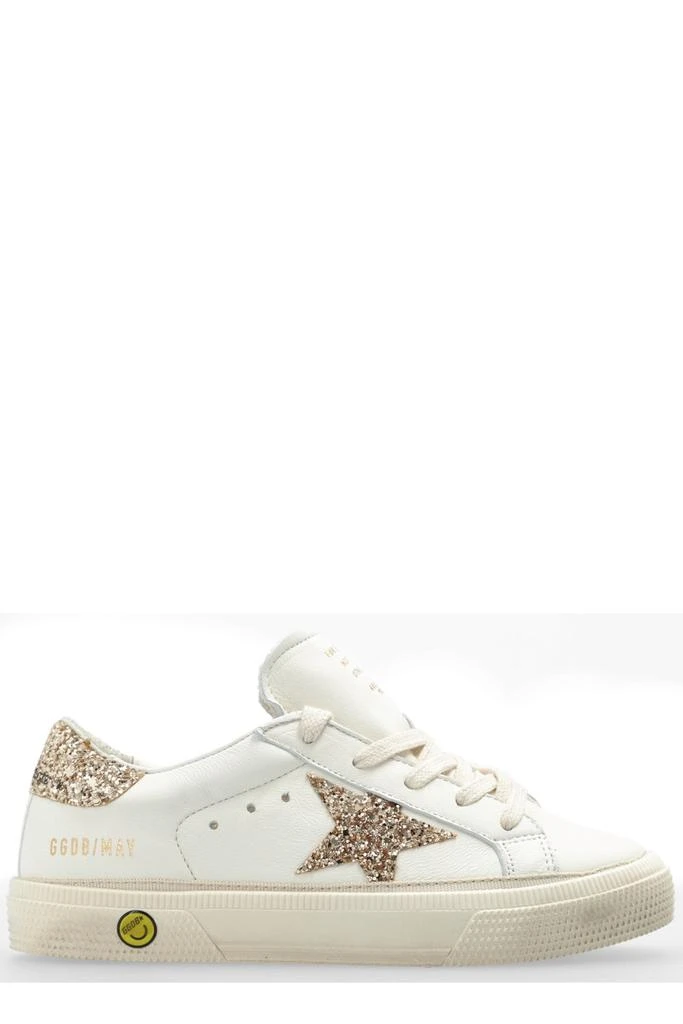 商品Golden Goose|Golden Goose Kids May Star Patch Sneakers,价格¥1536,第1张图片