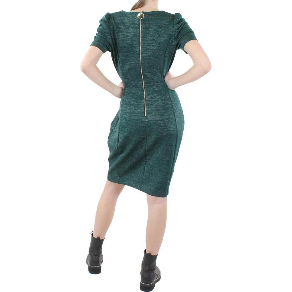 商品Calvin Klein|Womens Shimmer Cap Sleeve Midi Dress,价格¥232,第2张图片详细描述