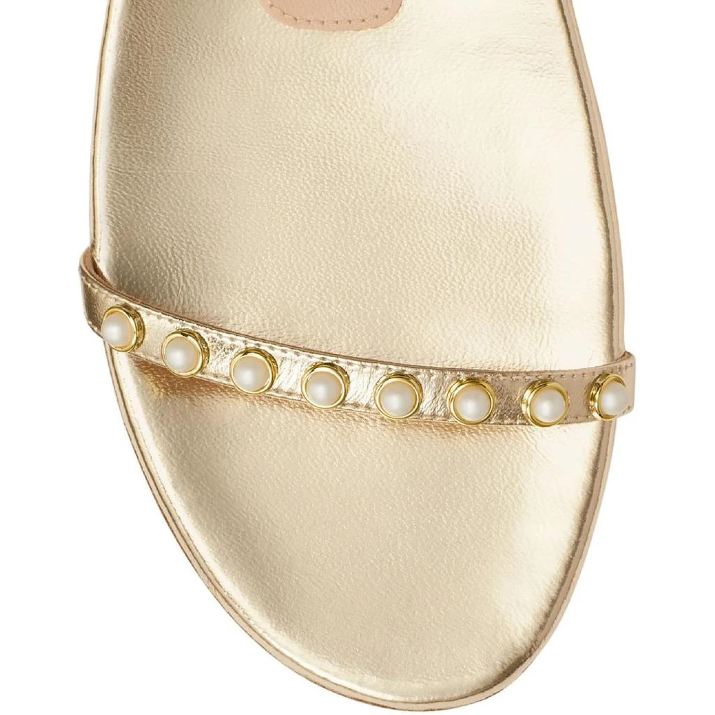 商品Stuart Weitzman|Stuart Weitzman Womens Leather Embellished Slide Sandals,价格¥1781,第3张图片详细描述