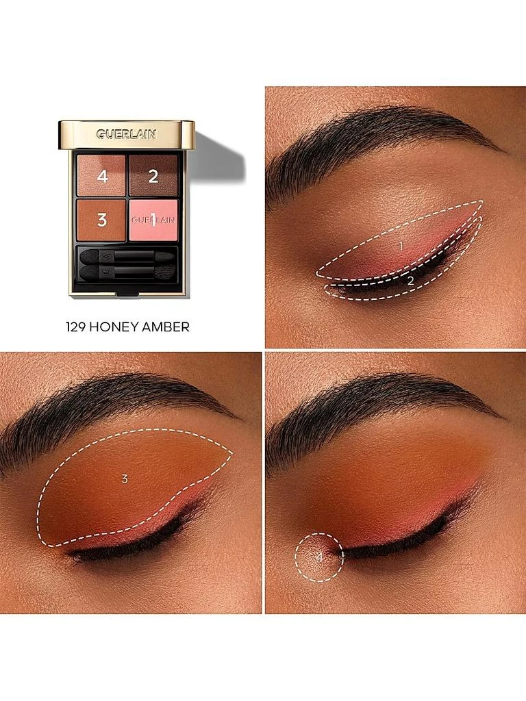 商品Guerlain|Ombres G Quad Eyeshadow Palette,价格¥633,第4张图片详细描述