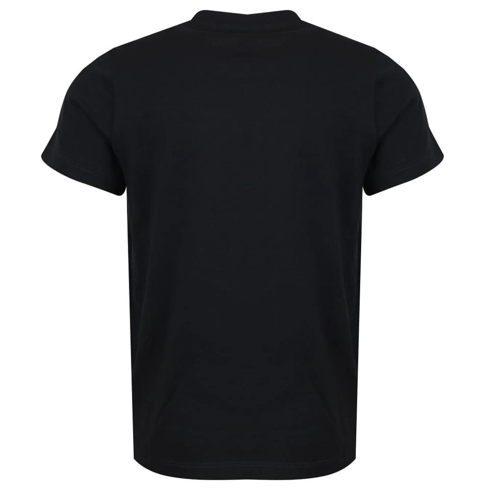 商品Versace|Black Crystal Logo T Shirt,价格¥455,第2张图片详细描述