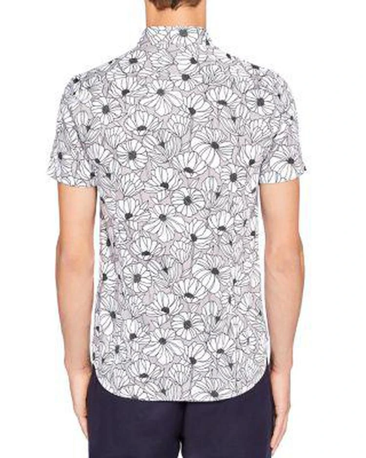 商品Ted Baker London|Marka Oversized Floral Regular Fit Button-Down Shirt,价格¥770,第2张图片详细描述