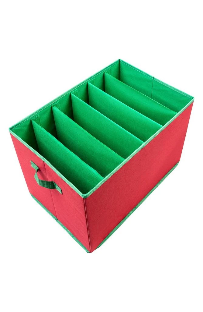 商品Honey Can Do|Holiday Light Storage Box - Red,价格¥206,第3张图片详细描述