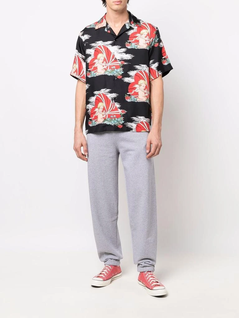 商品STUSSY|STUSSY - Cotton Logo Sweatpants,价格¥991,第3张图片详细描述