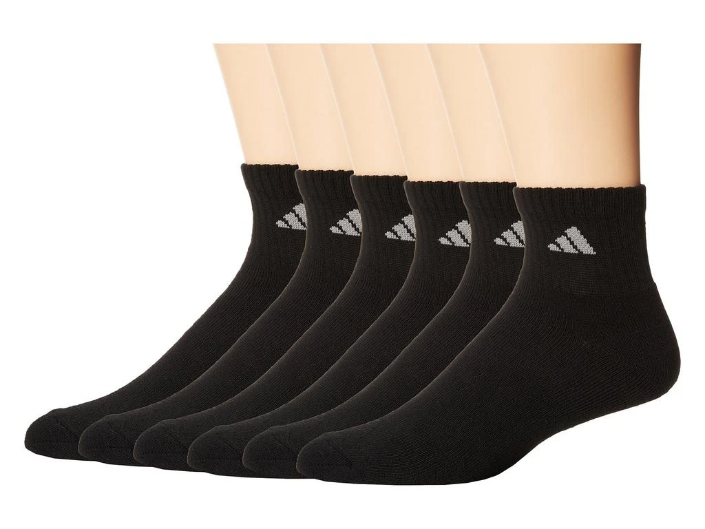 商品Adidas|Athletic 6-Pack Quarter Socks,价格¥98,第1张图片