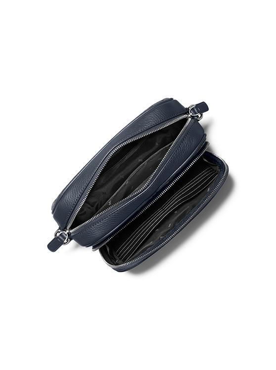 商品Michael Kors|Hudson Logo Stripe and Leather Crossbody Bag,价格¥998,第4张图片详细描述