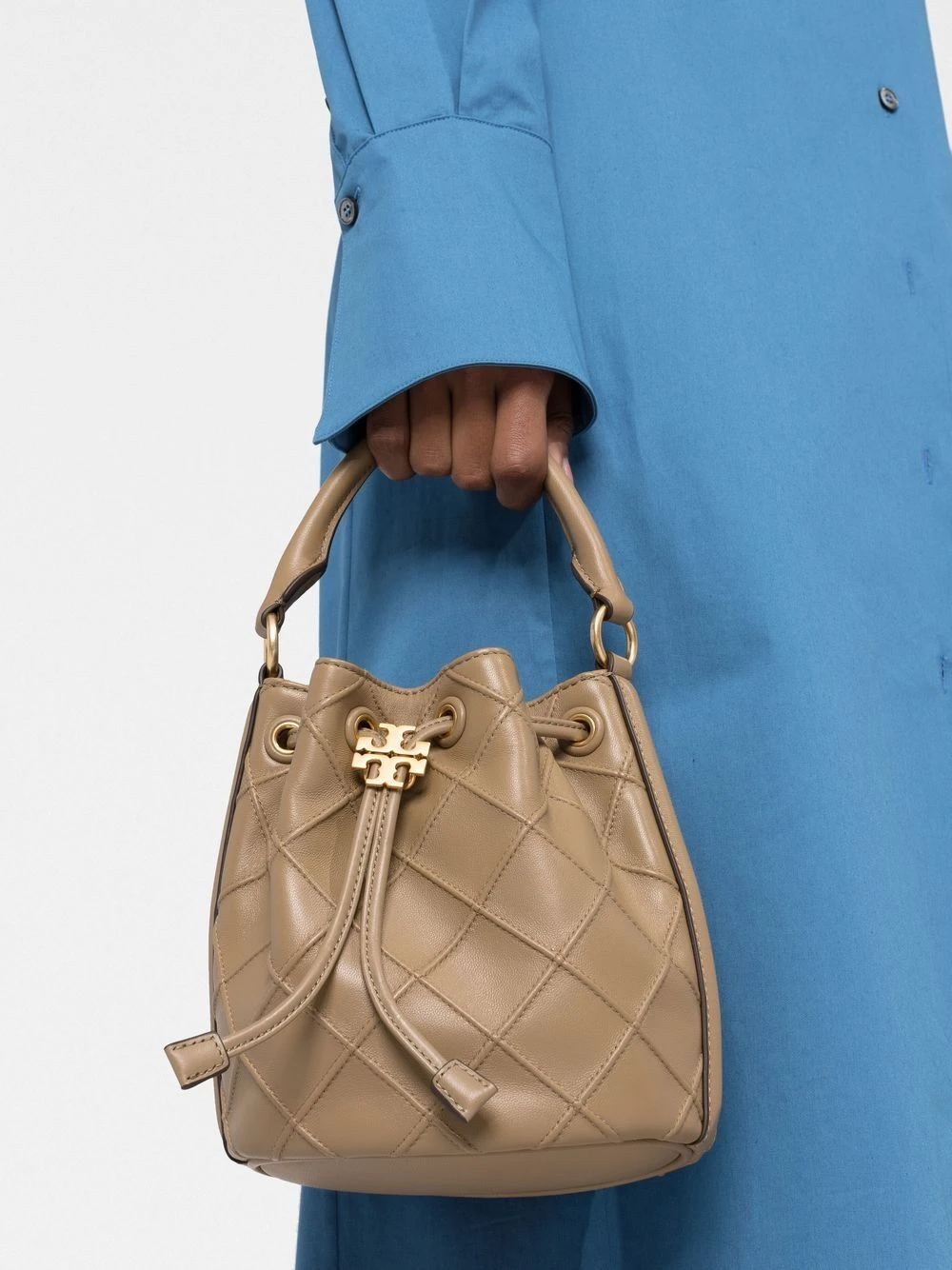 商品【商品预售7天】 Tory Burch|Tory Burch 女士手提包 142565200 米白色,价格¥3982,第6张图片详细描述