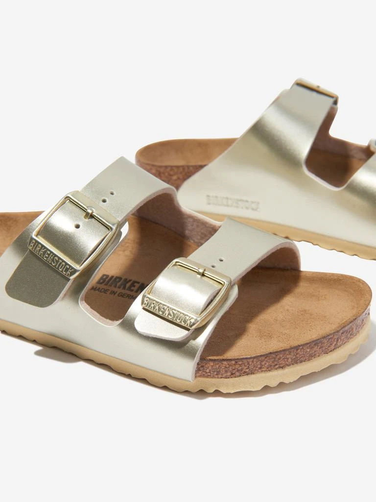 商品Birkenstock|Girls Arizona Sandals in Gold,价格¥332,第3张图片详细描述