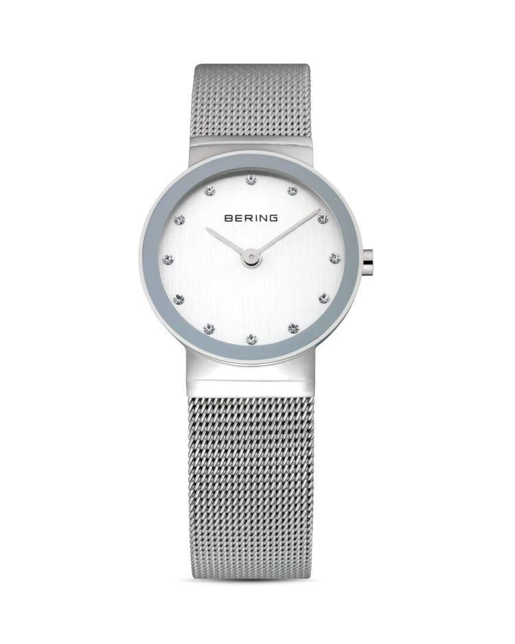 商品Bering|Classic Mesh Strap Watch, 26mm,价格¥883,第1张图片