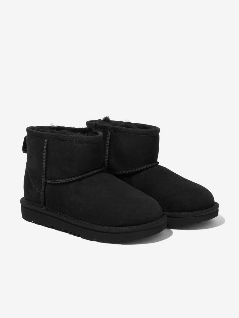 商品UGG|UGG Kids Classic Mini II Boots in Black,价格¥1114,第2张图片详细描述