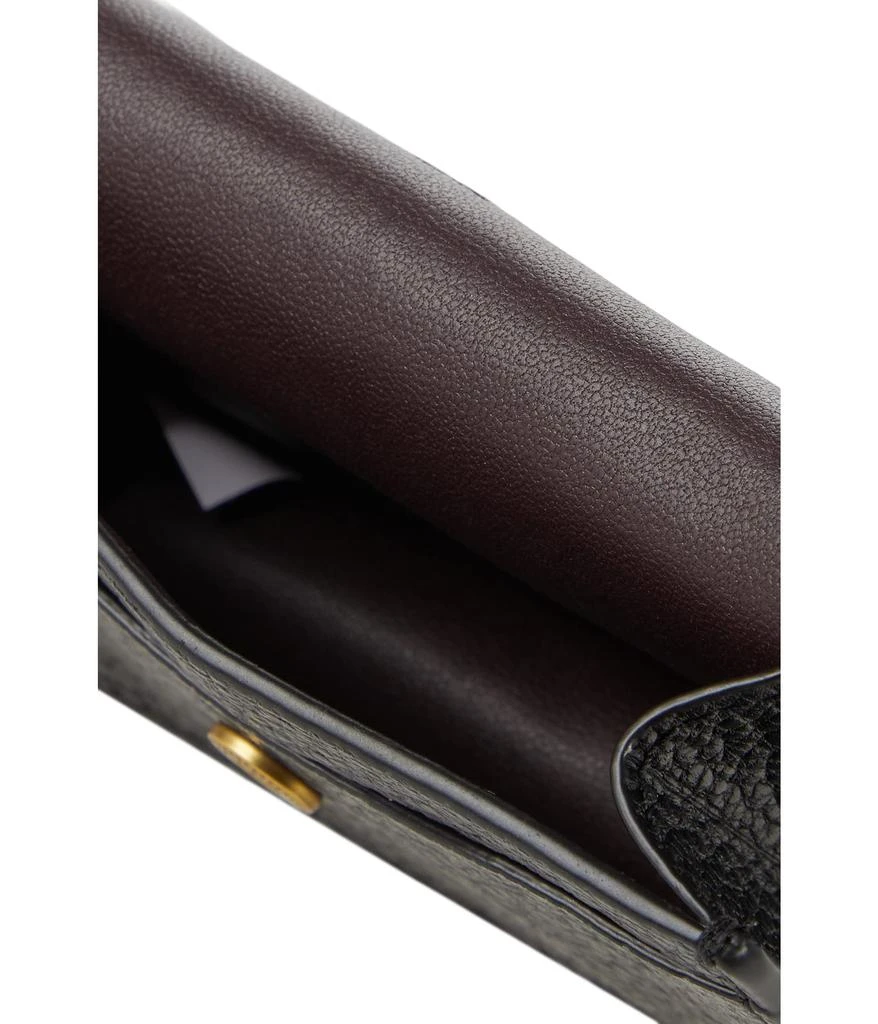 商品Coach|Refined Calf Leather Half Flap Card Case,价格¥702,第3张图片详细描述