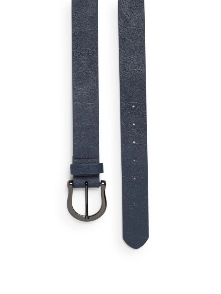 商品Robert Graham|Vince Leather Belt,价格¥240,第2张图片详细描述