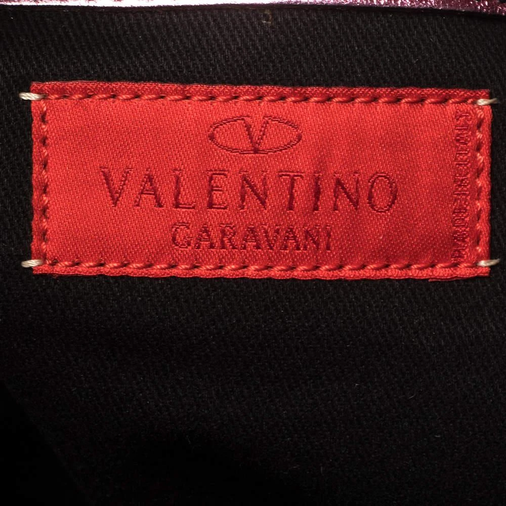 Valentino Metallic Pink Leather Nuage Bow Tote 商品