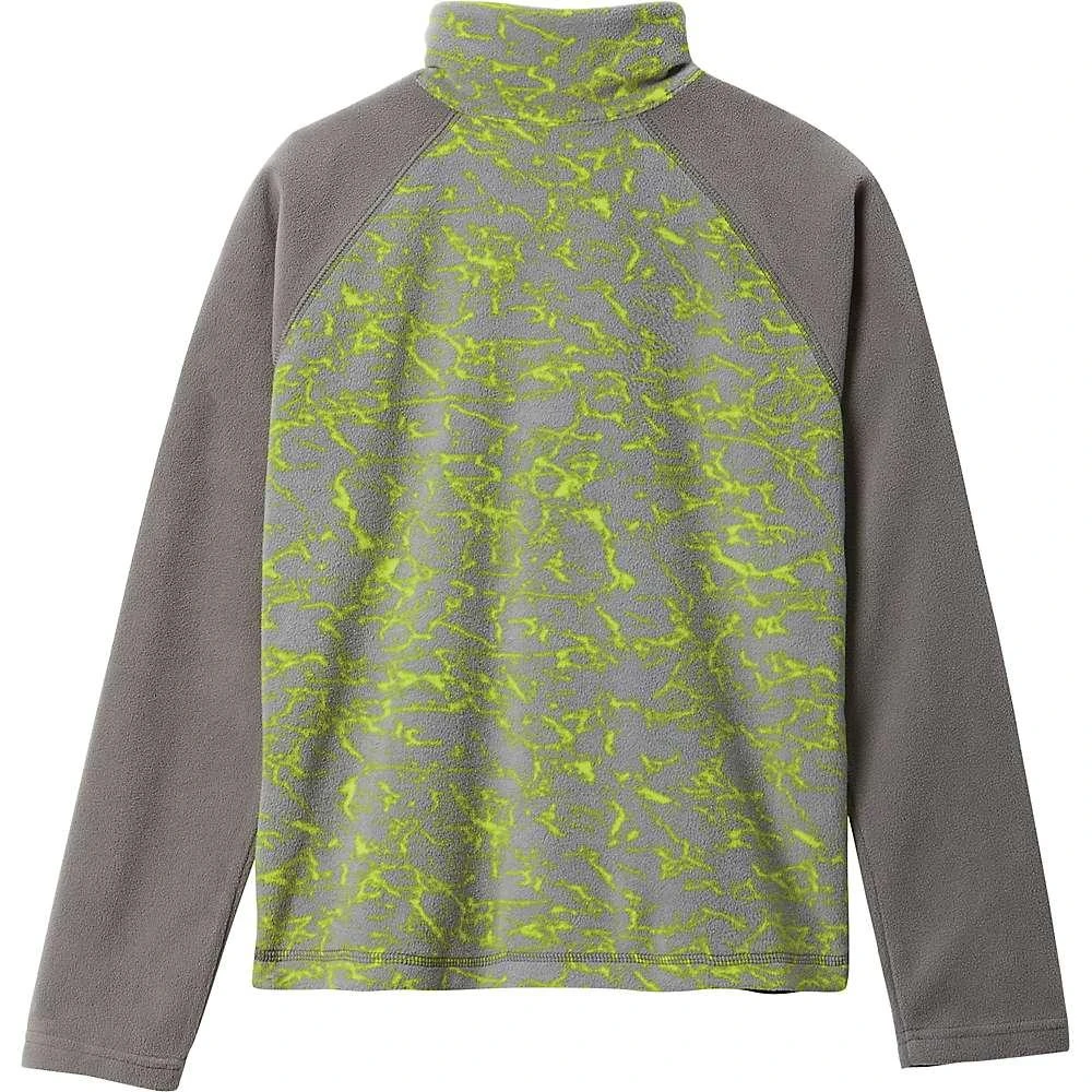 商品Columbia|Columbia Youth Boys Glacial III Fleece Printed Half Zip Top 童款卫衣,价格¥207,第2张图片详细描述