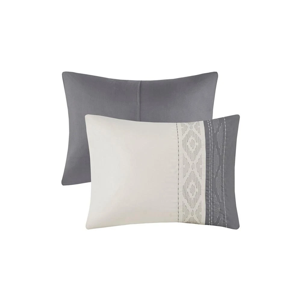 商品510 Design|Helena Embroidered 8-Pc. Comforter Set,价格¥1418,第2张图片详细描述