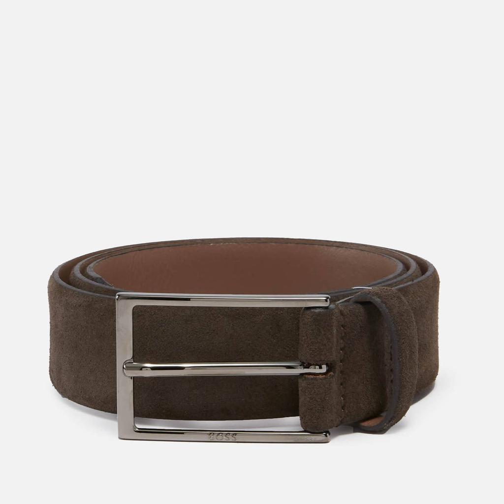 BOSS Men's Calindo Belt - Dark Brown商品第1张图片规格展示