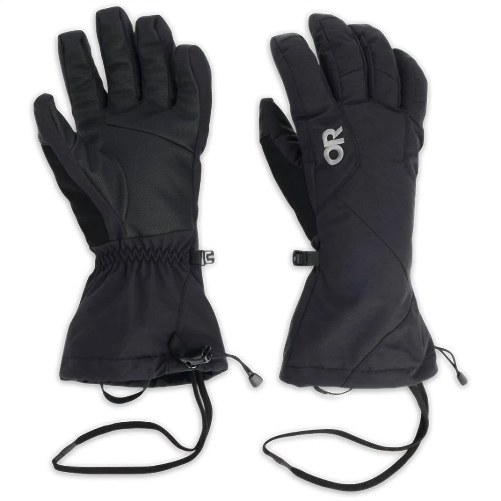 商品Outdoor Research|Men's Adrenaline 3-In-1 Gloves In Black,价格¥398,第1张图片