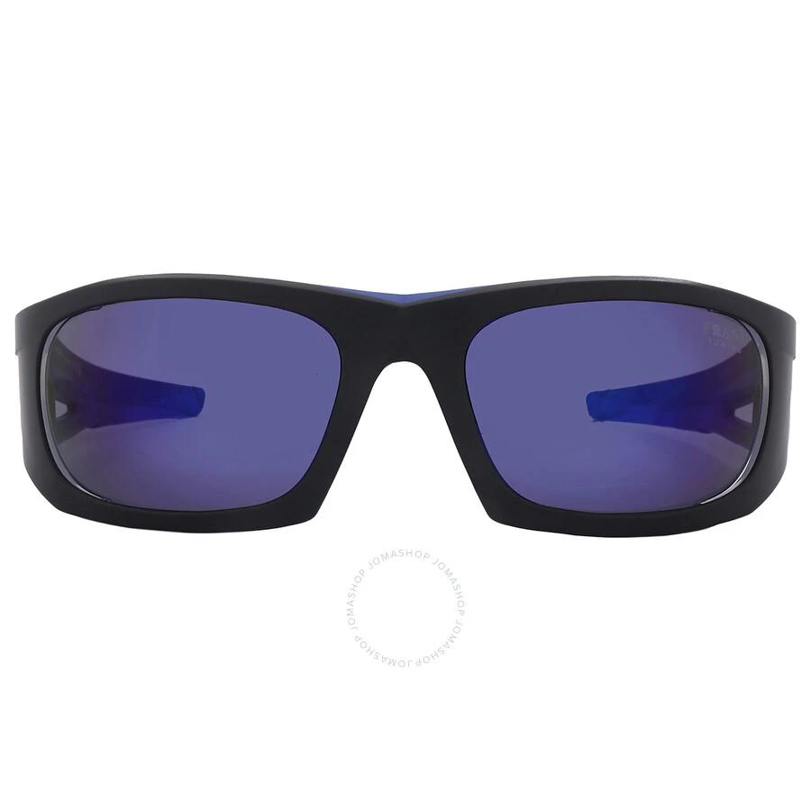 商品Prada|Blue Multilayer Tuning Sport Men's Sunglasses PS 02YS 16G05U 59,价格¥1024,第1张图片