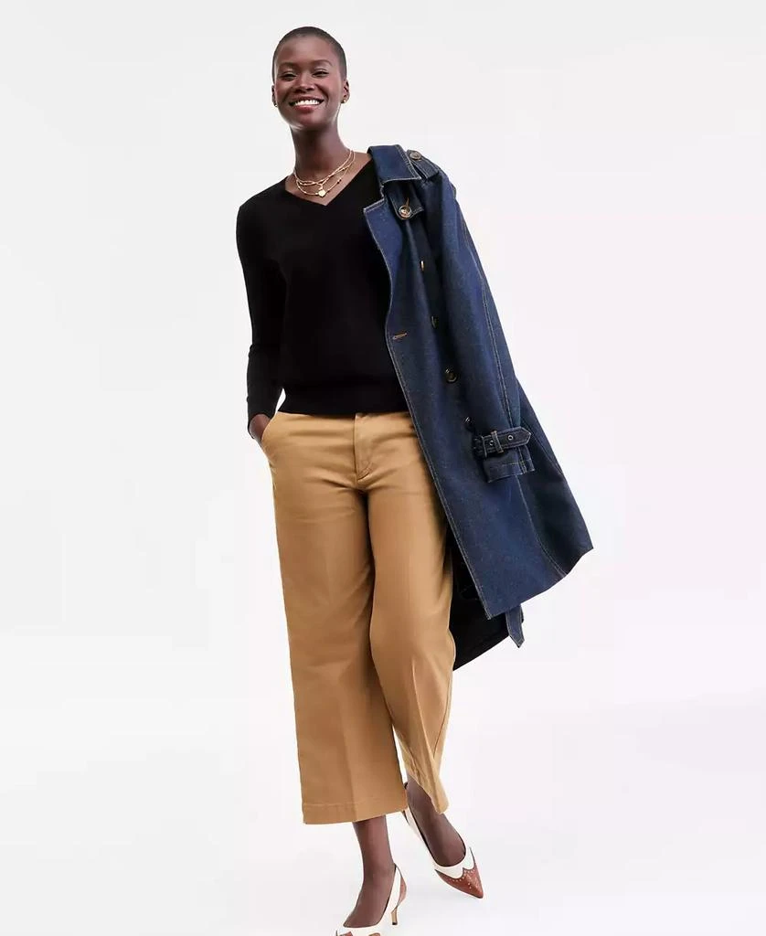 商品Charter Club|100% Cashmere Women's V-Neck Long-Sleeve Sweater, Macy's Exclusive,价格¥888,第2张图片详细描述
