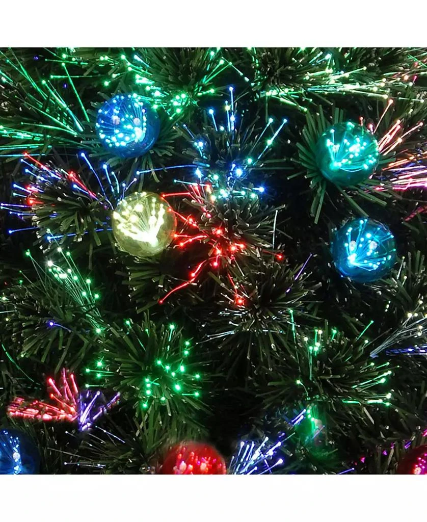 商品National Tree Company|National Tree 48" Fiber Optic Fireworks Tree with Ball Ornaments,价格¥1032,第3张图片详细描述