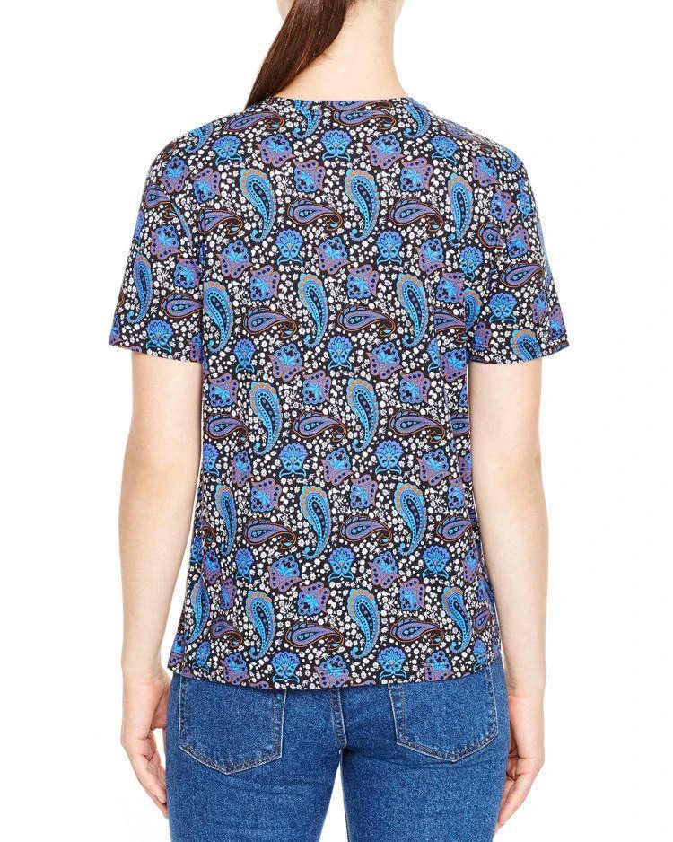 商品Sandro|Sando Josefa Paisley Tee ,价格¥352,第2张图片详细描述