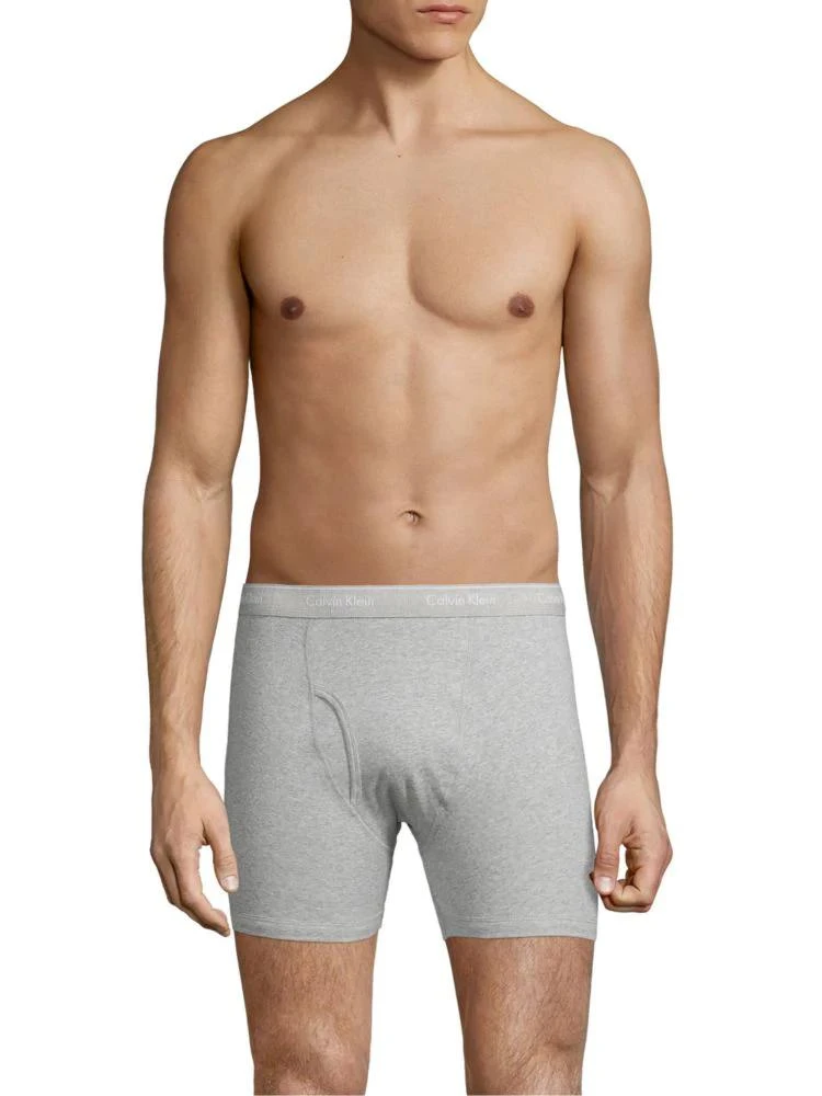 商品Calvin Klein|3-Pack Cotton Boxer Briefs,价格¥188,第2张图片详细描述