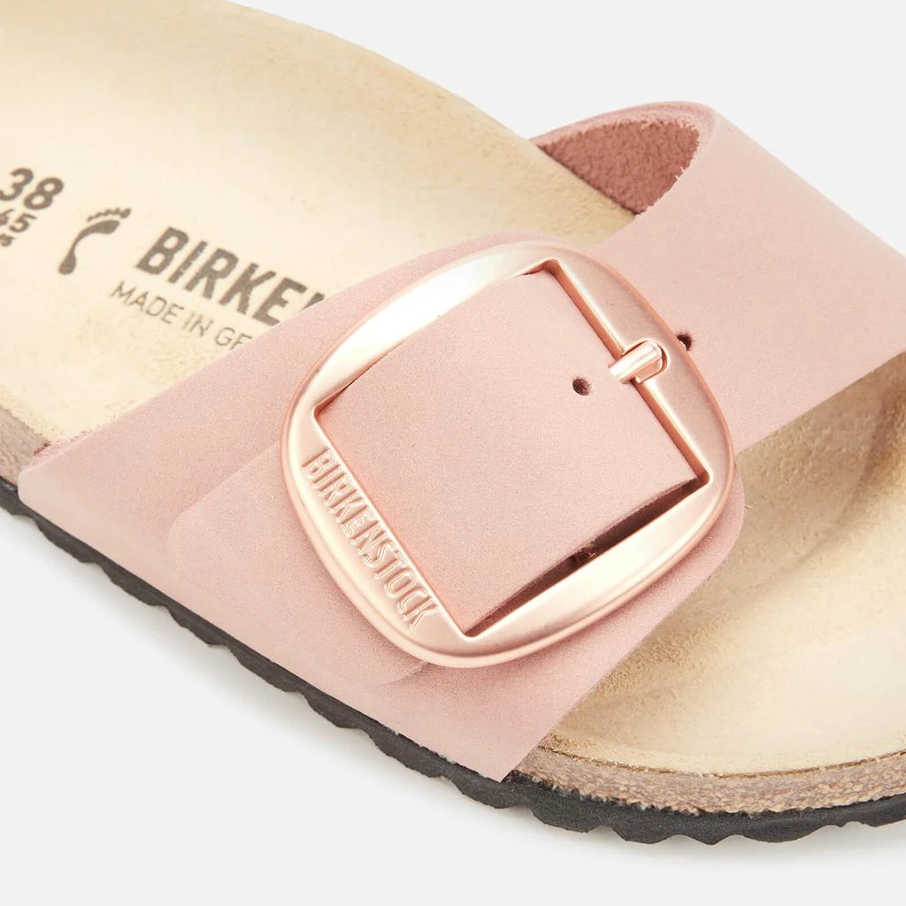 商品Birkenstock|BIRKENSTOCK WOMEN'S MADRID BIG BUCKLE NUBUCK SINGLE STRAP SANDALS - OLD ROSE,价格¥773,第4张图片详细描述