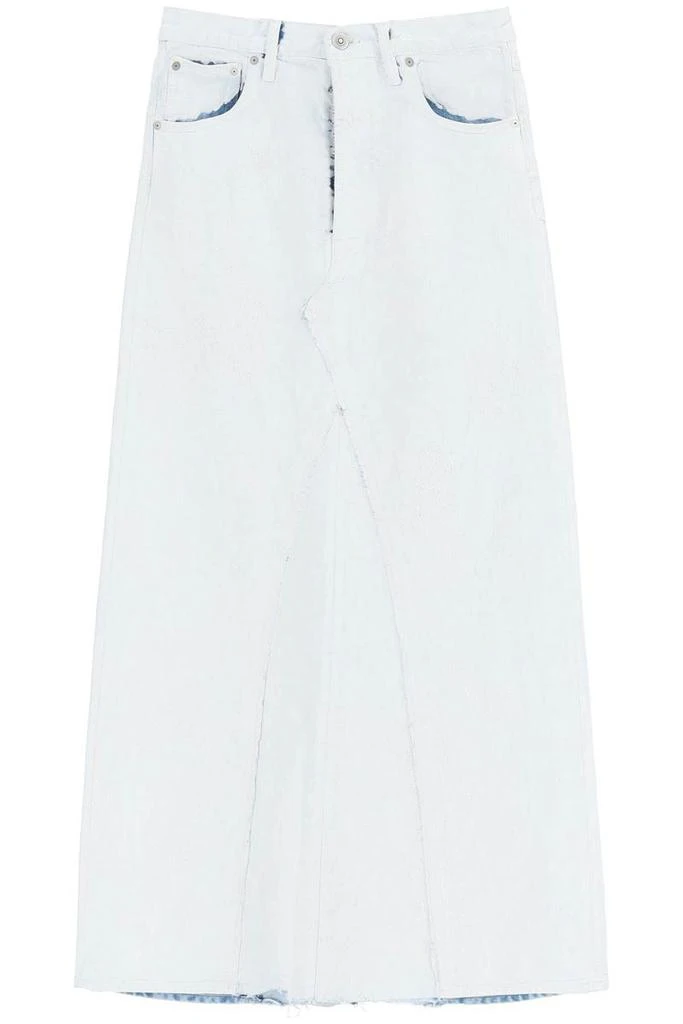 商品MAISON MARGIELA|Maison margiela paint effect denim maxi skirt,价格¥3853,第1张图片