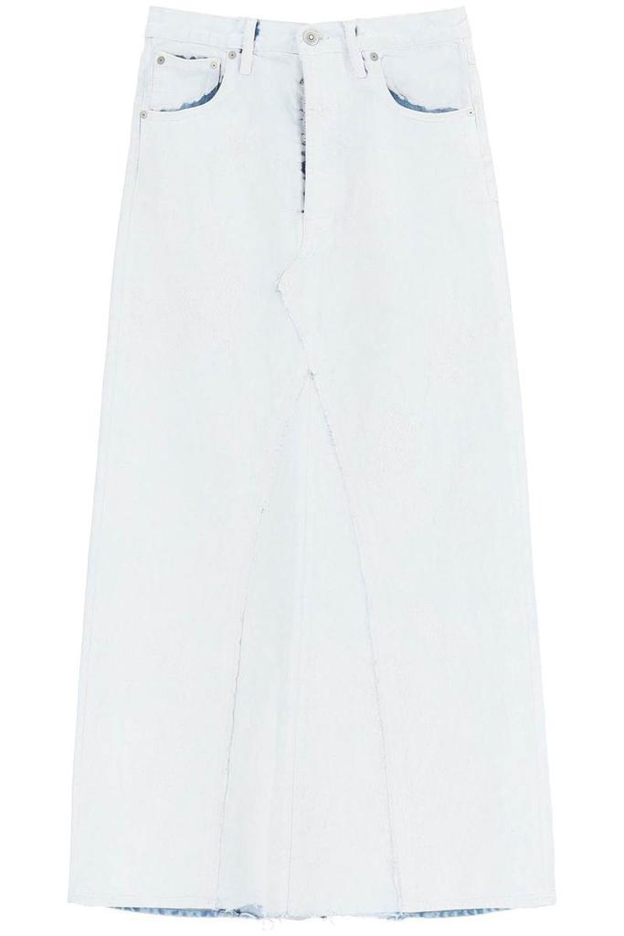 商品MAISON MARGIELA|Maison margiela paint effect denim maxi skirt,价格¥3575,第1张图片