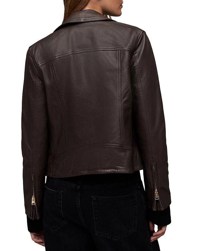 商品ALL SAINTS|Dalby Leather Biker Jacket,价格¥3966,第2张图片详细描述