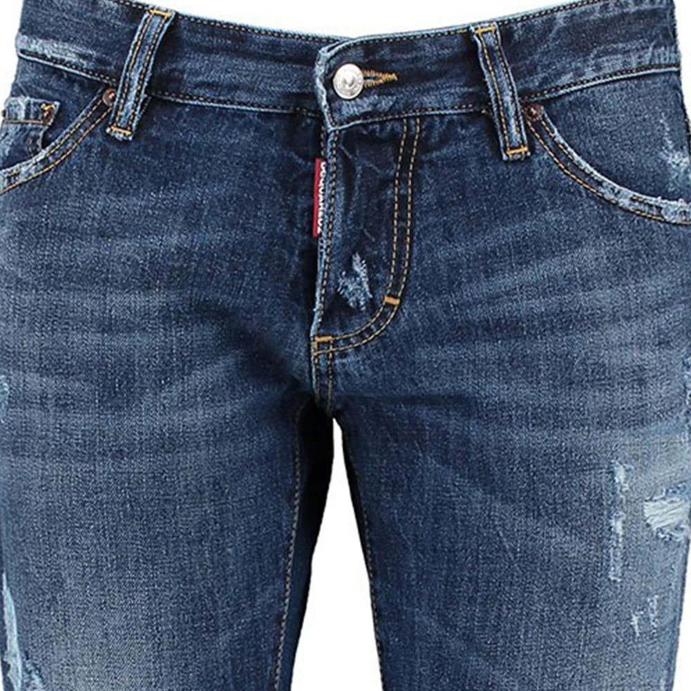 DSQUARED2 蓝色男士牛仔裤 S74LA0659-S30281-470 商品