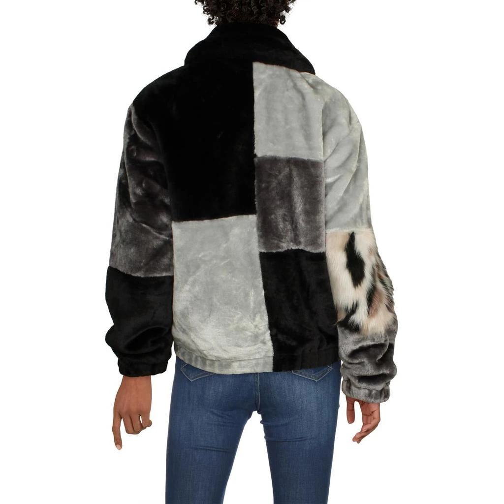 商品Urban Outfitters|Urban Outfitters Women's Printed Faux Fur Jacket,价格¥191,第2张图片详细描述