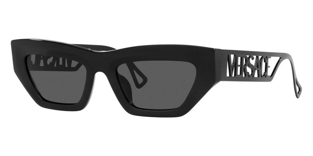 商品Versace|Versace Women's 53mm Black Sunglasses,价格¥943,第1张图片