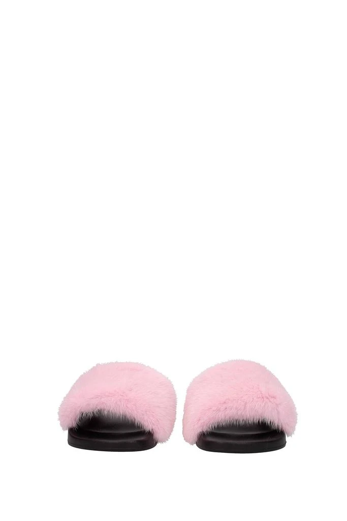 商品Givenchy|Slippers and clogs Fur Pink,价格¥1940,第3张图片详细描述
