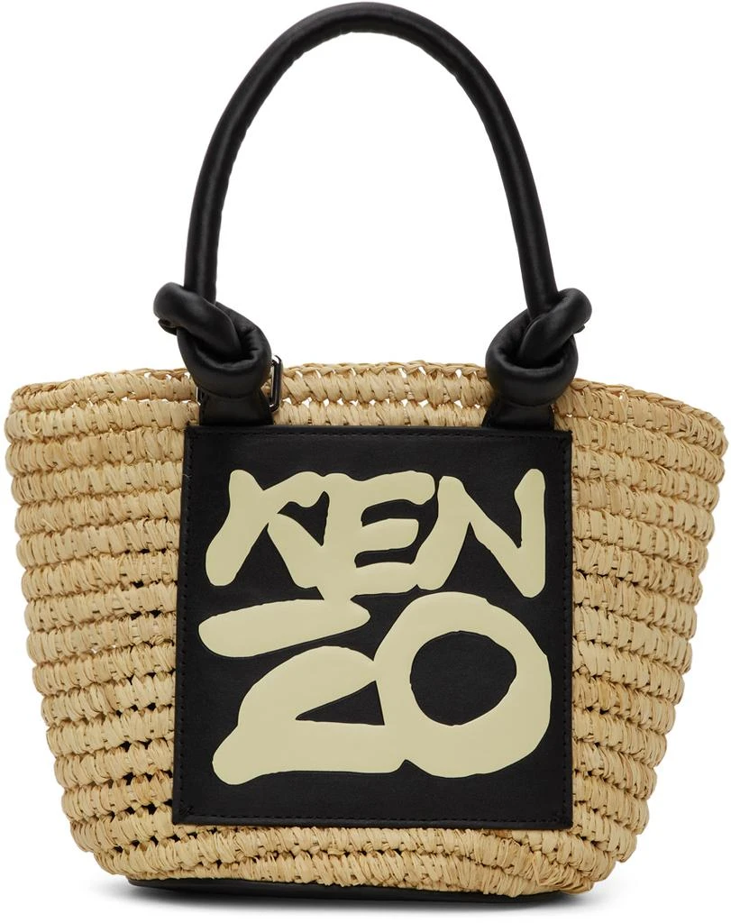 商品Kenzo|Beige Mini Kopakabana Basket Bag,价格¥1825,第2张图片详细描述