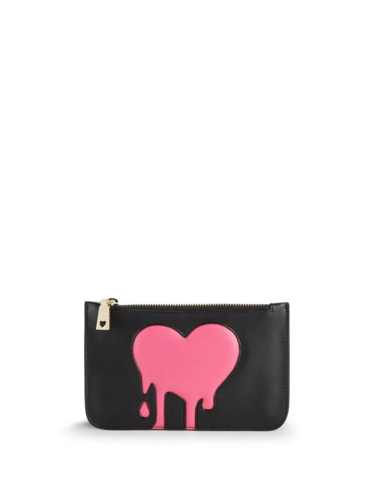 商品Moschino|Heart Leather Card Case,价格¥551,第1张图片