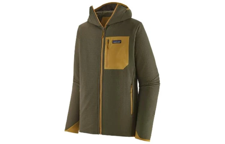 商品[国内直发] Patagonia|patagonia巴塔哥尼亚 巴塔哥尼亚 R2 TechFace Logo贴标连帽保暖软壳抓绒夹克 男款,价格¥2341,第5张图片详细描述